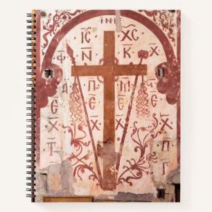Christain Cross Artwork Notebook