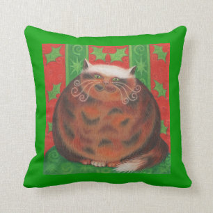 Christamas Pud throw pillow