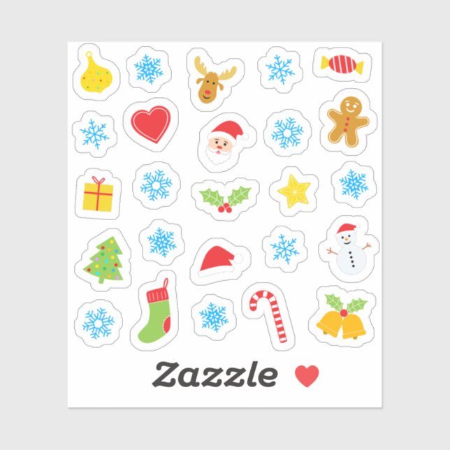 Christams colourful pattern (Sheet)