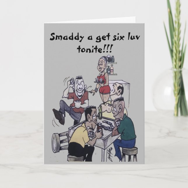 Christams Games Holiday Card (Front)