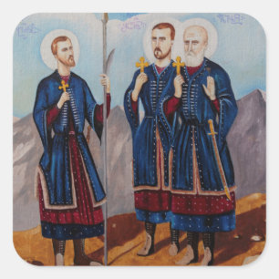Christan Relious Artwork Square Sticker