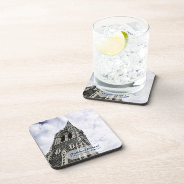 Christchurch Cathedral (NZ) Set of 6 Coaster (Right Side)