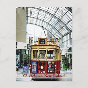Christchurch City Tour Tram no.178 NZ Postcard