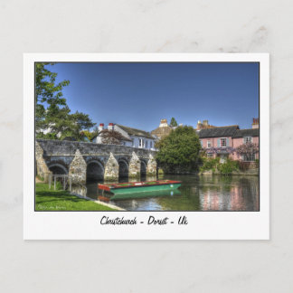 Christchurch - Dorset - Uk Postcard