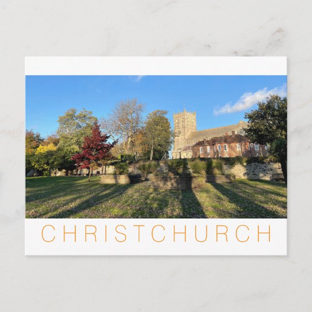 Christchurch Holiday Postcard (Front)