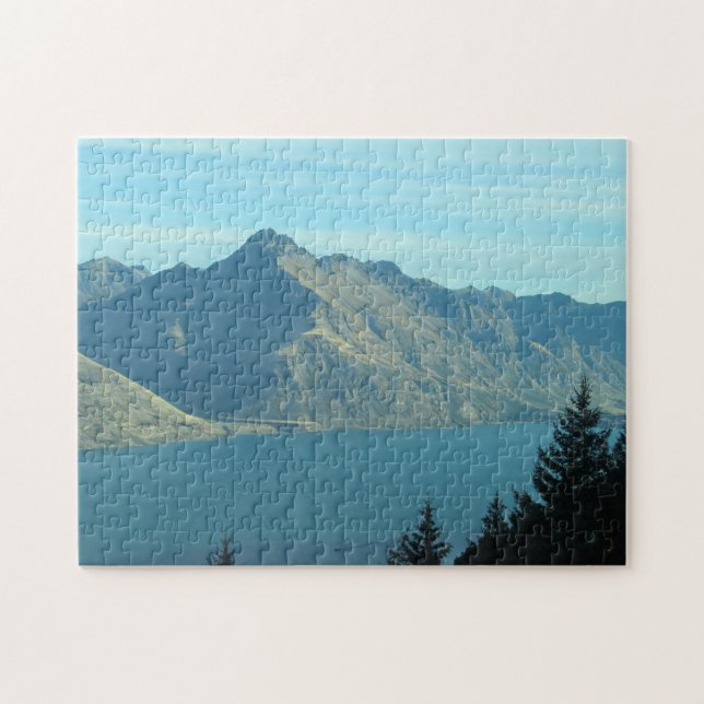 Christchurch New Zealand Lake Jigsaw Puzzle (Horizontal)