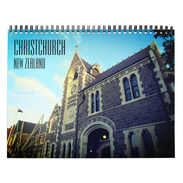 christchurch nz 2026 calendar (Cover)
