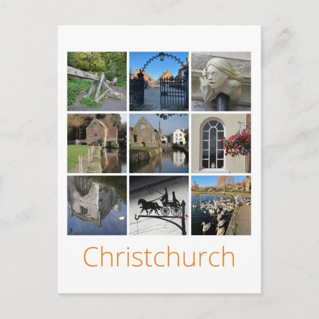Christchurch Postcard (Front)