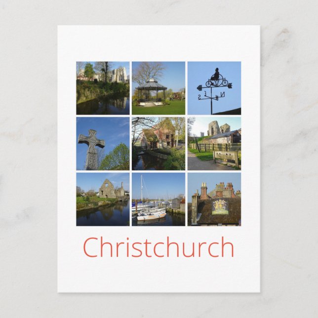 Christchurch Postcard (Front)