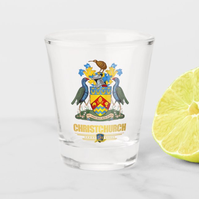 Christchurch Shot Glass (Front)