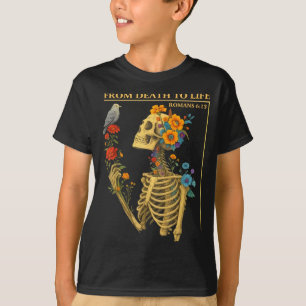 Christcore Gothic Faith Vintagecore Bible Romans 6 T-Shirt