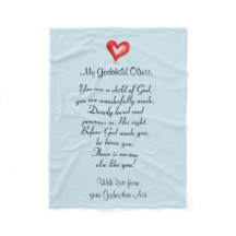 Christening / Baptism Gift For Godchild, Custom