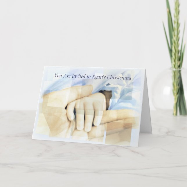 Christening/Baptism Invitation (Front)