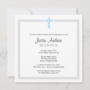 Christening / Baptism Invitation - Personalise