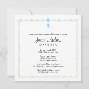 Christening / Baptism Invitation - Personalise