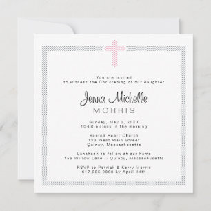 Christening / Baptism Invitation - Personalise