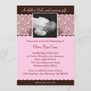 Christening/Baptismal Invitaion Invitation