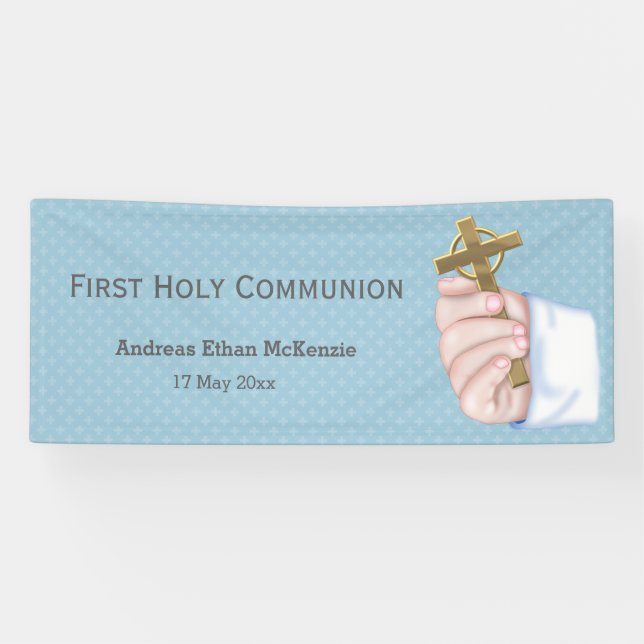 Christening * choose background colour banner (Horizontal)