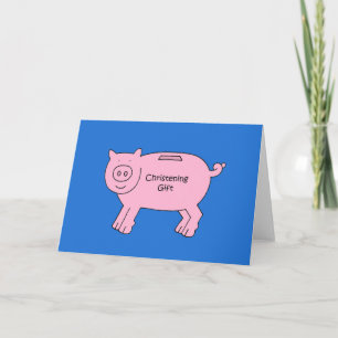 Christening Gift Money Enclosed Card
