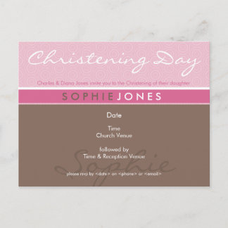 CHRISTENING INVITE :: simply groovy 1