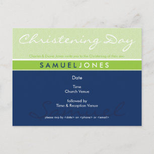 CHRISTENING INVITE :: simply groovy 4