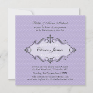 CHRISTENING INVITES :: viva 6SQ
