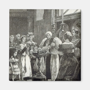 Christening of the Princess Louise Magnet