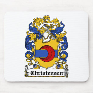 Christensen Family Crest Mouse Mat