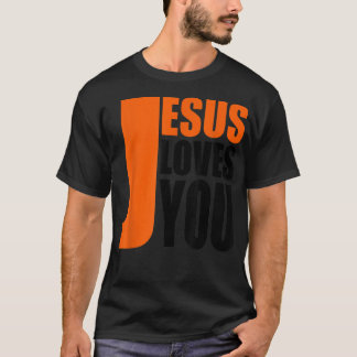 Christerest Jesus Loves You Christian Evangelism  T-Shirt