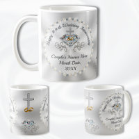 CHRISTIAN, 10th, 60th, 25th Anniversary Mugs,