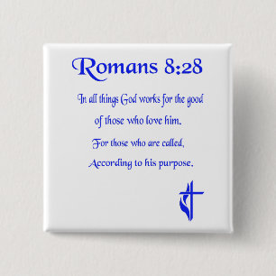 Christian 15 Cm Square Badge