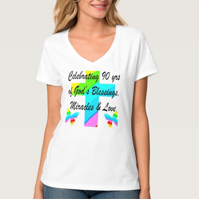 CHRISTIAN 90TH T-Shirt (Front)