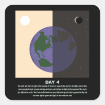 christian abstract minimal art-genesis day4 s1