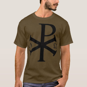 Christian  Alpha Omega Chi Rho for Christianity T-Shirt