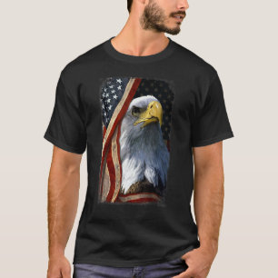Christian American Flag And Hand Patriotic Patriot T-Shirt