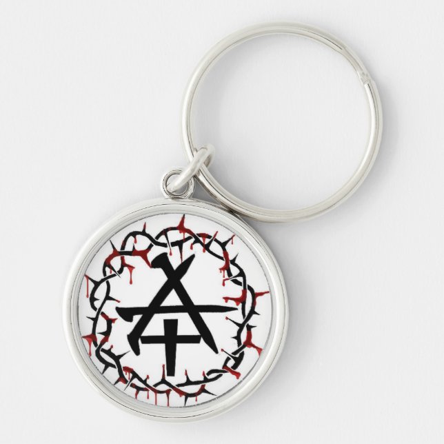 Christian Anarchy Key Ring (Front)