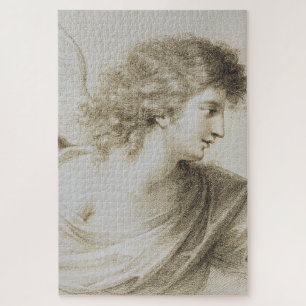 Christian angel by Francesco Bartolozzi Jigsaw Puzzle