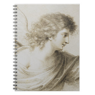 Christian angel by Francesco Bartolozzi Notebook