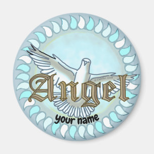 christian Angel Dove magnet