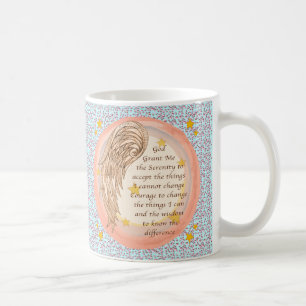 Christian Angel Serenity Prayer Coffee Mug