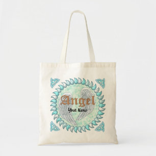 Christian Angel Wings Tote Bag