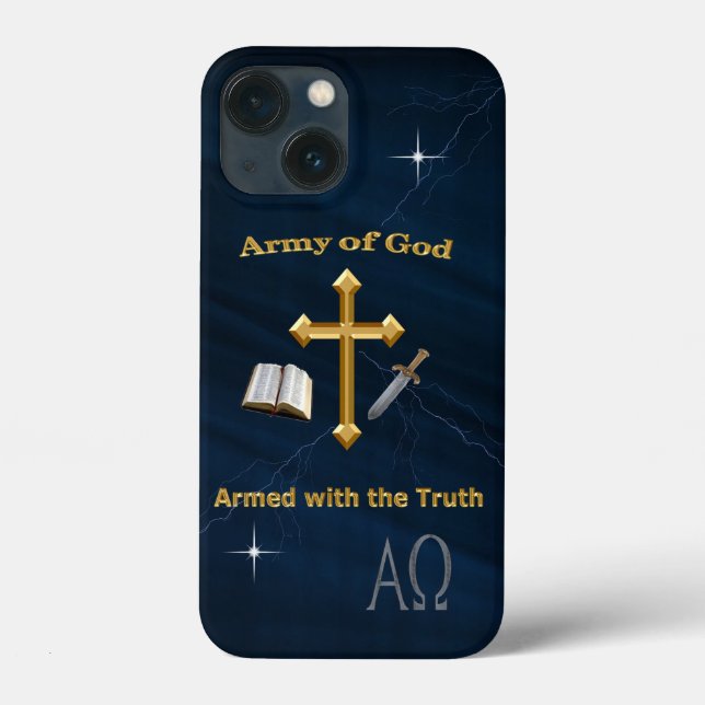 Christian Army of God Case-Mate iPhone Case (Back)
