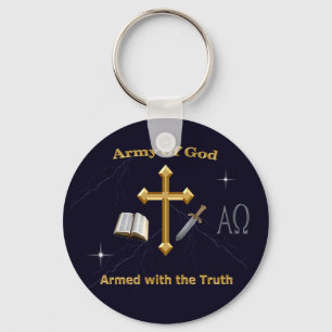 Christian Army of God Key Ring