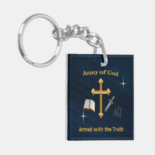 Christian Army of God Key Ring