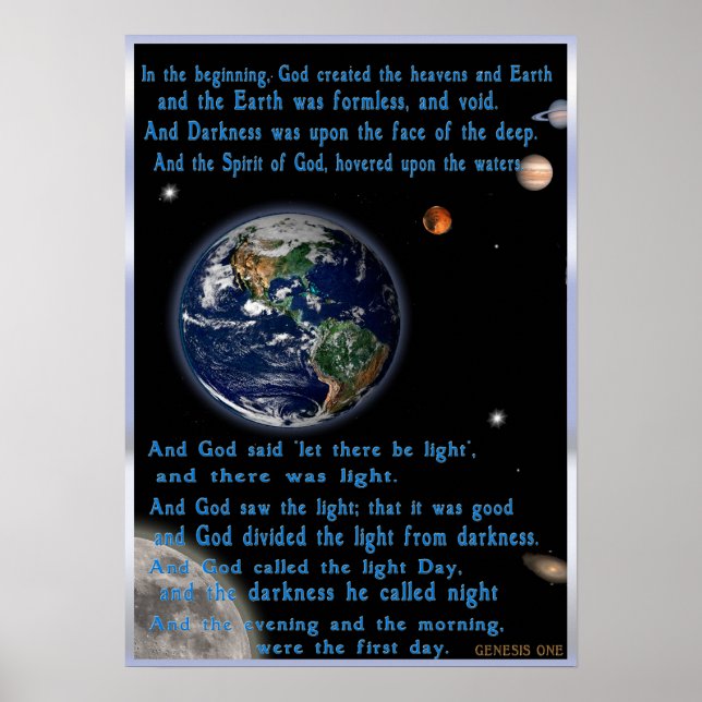 Christian art poster (Front)