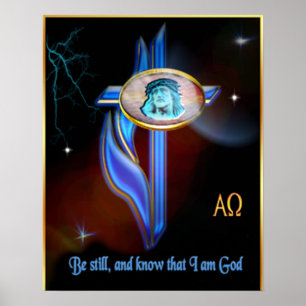 Christian art poster