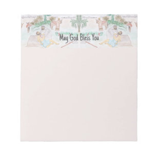 Christian Artwork The good Samaritan Notepad