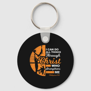 Christian Athlete Apparel Sports Philippians 4 13 Key Ring