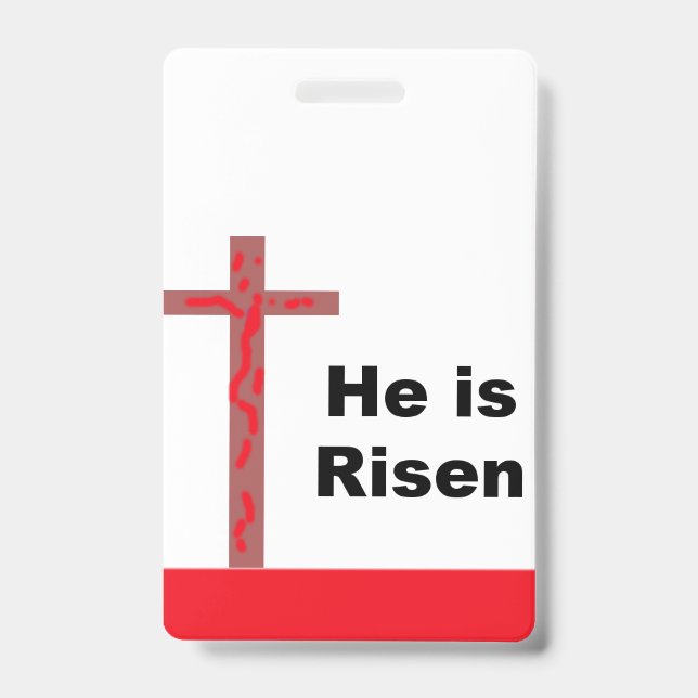 Christian Badge ID Badge (Front)