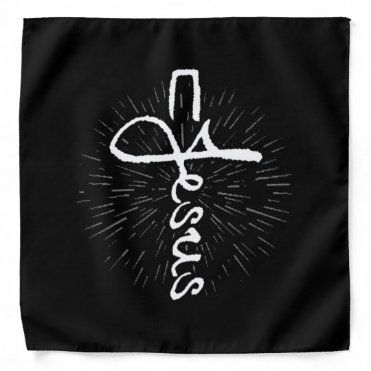 Christian Bandana Jesus Zazzle.co.uk